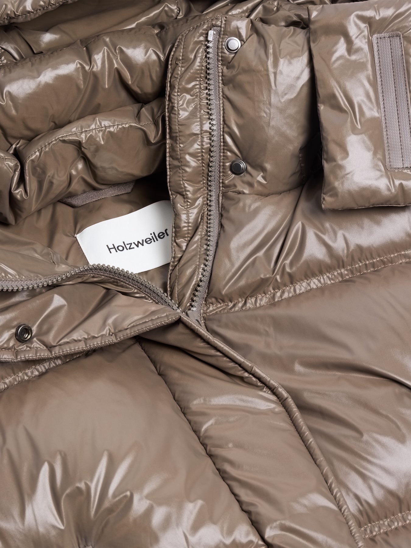 Steilia Short Down Jacket - Brun