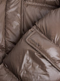 Steilia Short Down Jacket - Brun