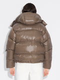 Steilia Short Down Jacket - Brun