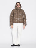 Steilia Short Down Jacket - Brun