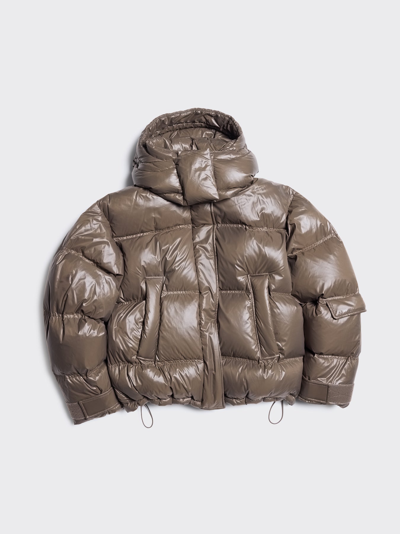 Steilia Short Down Jacket - Brun