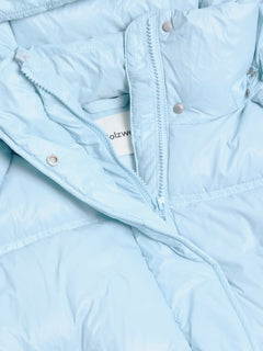 Steilia Short Down Jacket - Baby Blue
