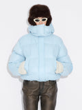 Steilia Short Down Jacket - Baby Blue