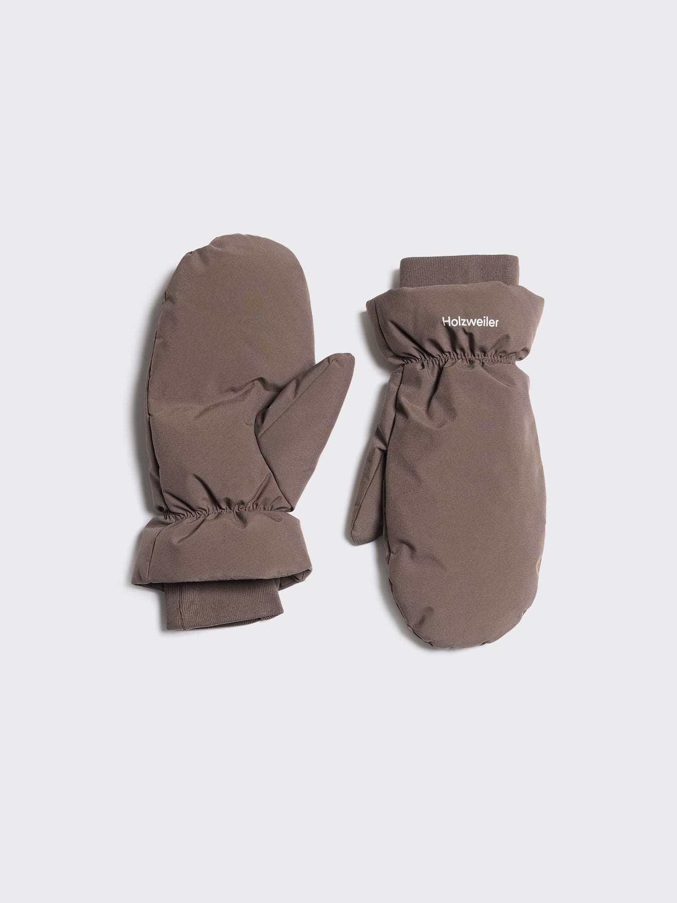 Slogen Bubble Mittens - Taupe