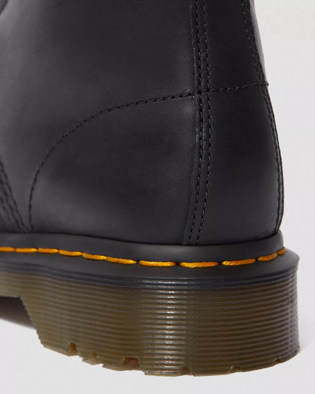 1460 Serena Faux Fur Lined Leather Lace Up Boots - Svart
