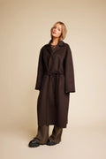 Cooper Long Jacket - Brown