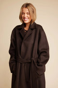 Cooper Long Jacket - Brown