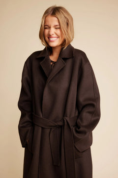 Cooper Long Jacket - Brown