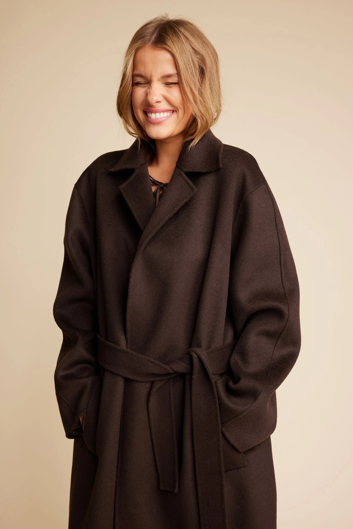 Cooper Long Jacket - Brown