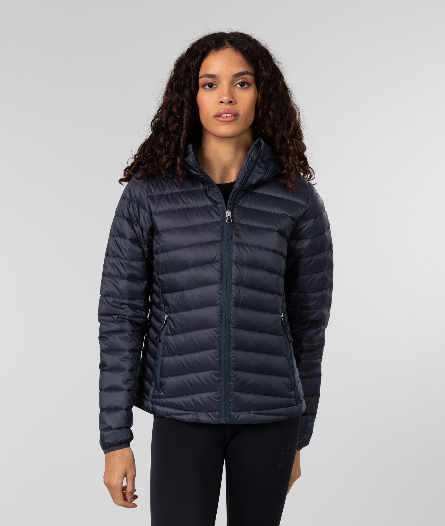 Spirit Down Liner Hood Jacket - Dark Blue