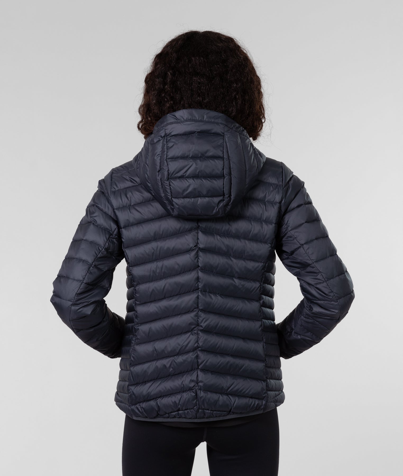 Spirit Down Liner Hood Jacket - Dark Blue