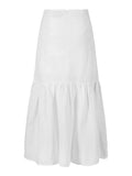 Vida Linen Kjol - Vit