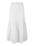 Vida Linen Kjol - Vit