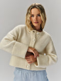 Ina Chunky Jacket - Vit