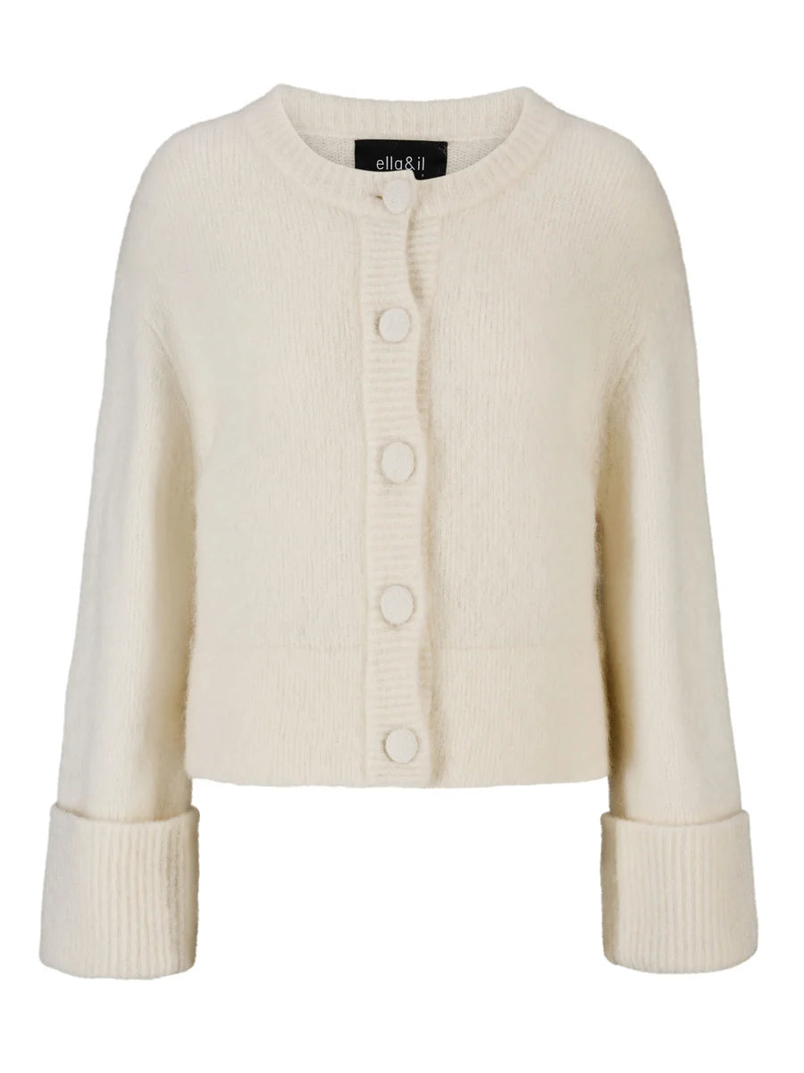 Ina Chunky Jacket - Vit