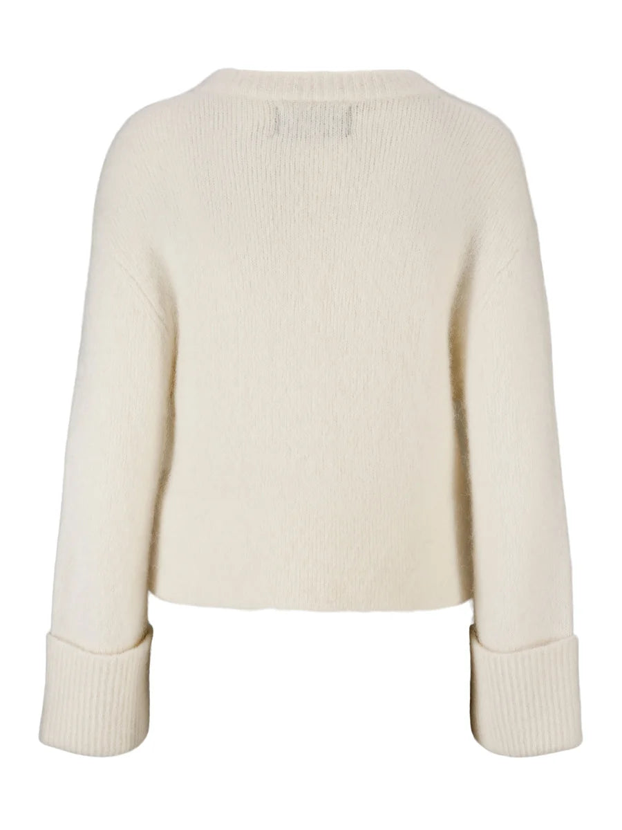 Ina Chunky Jacket - Vit