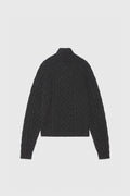 Henri Aran Knit Jumper - Brown