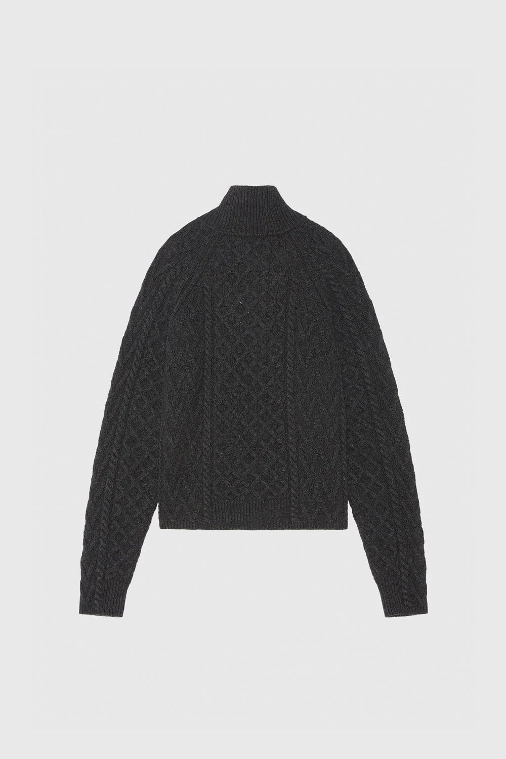 Henri Aran Knit Jumper - Brown