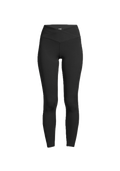 Overlap High Waist Tights - Svart