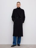 Db Wool Coat - Svart