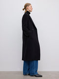 Db Wool Coat - Svart
