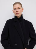 Db Wool Coat - Svart