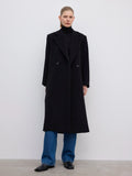 Db Wool Coat - Svart
