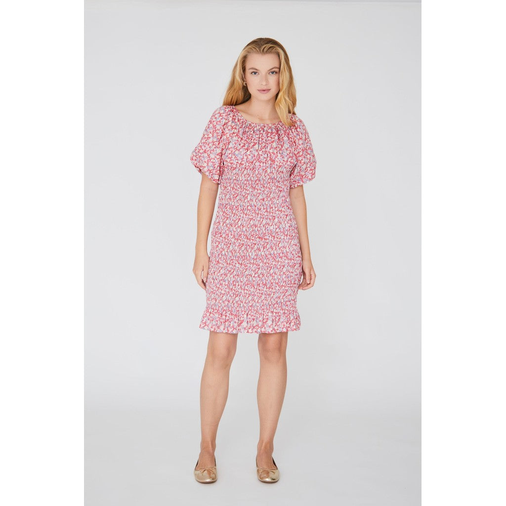 Rina Dress - Pink Print