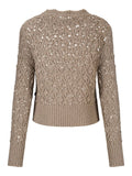 Lea Cotton Sweater - Chickpea Beige