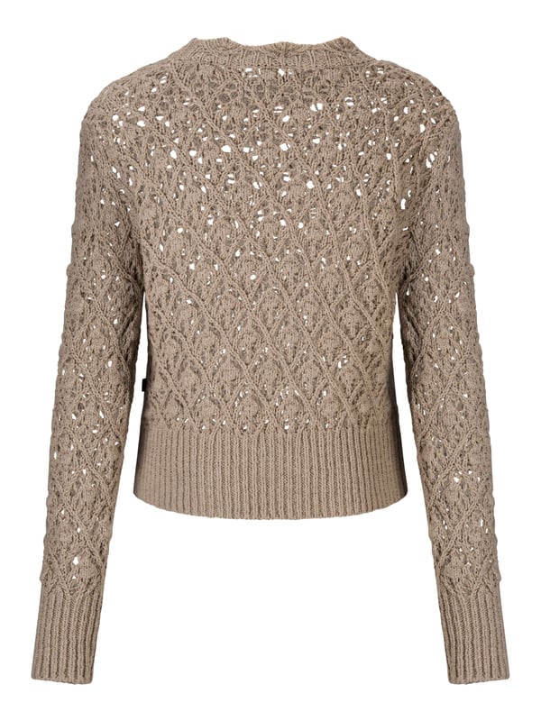 Lea Cotton Sweater - Chickpea Beige