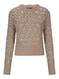 Lea Cotton Sweater - Chickpea Beige