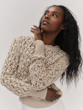 Lea Cotton Sweater - Chickpea Beige