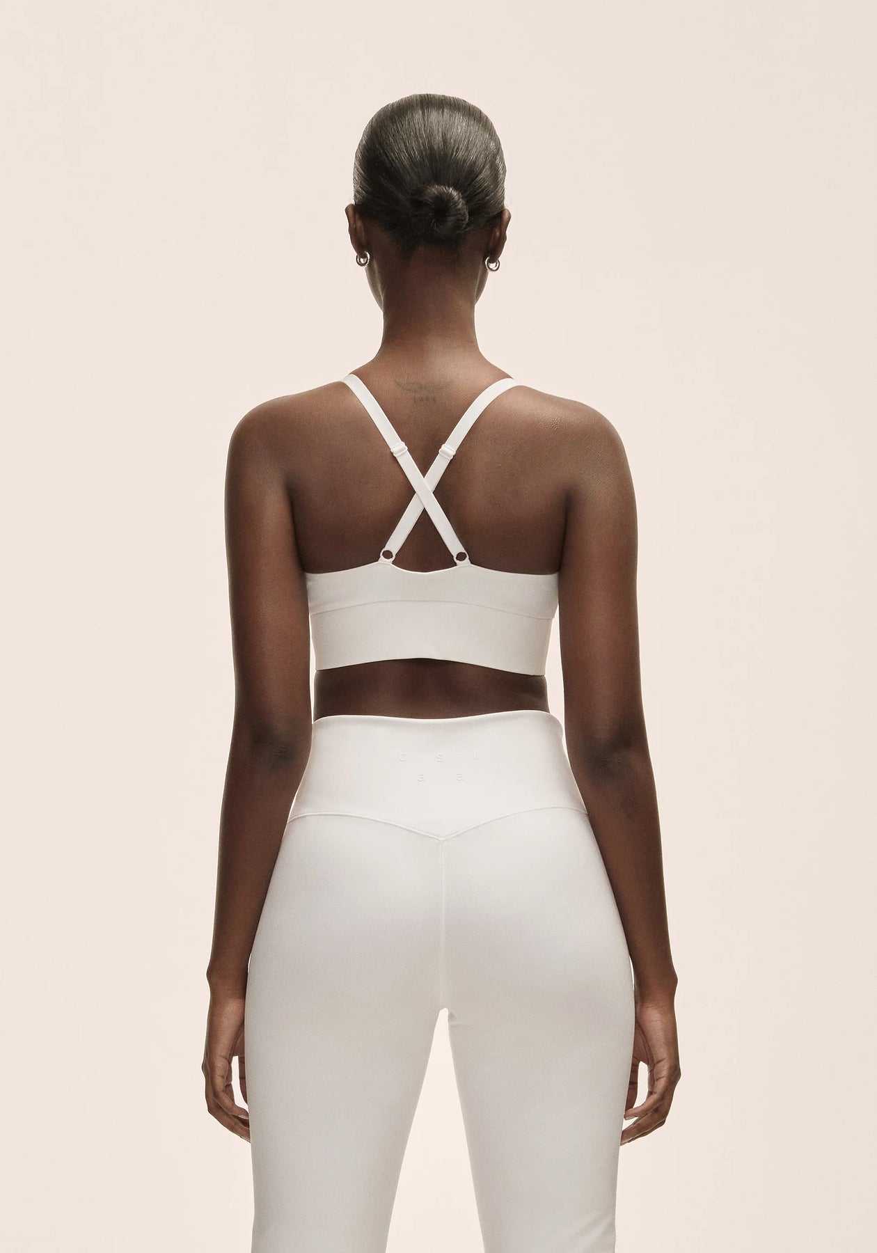 Wrap Sports Bra - Vit