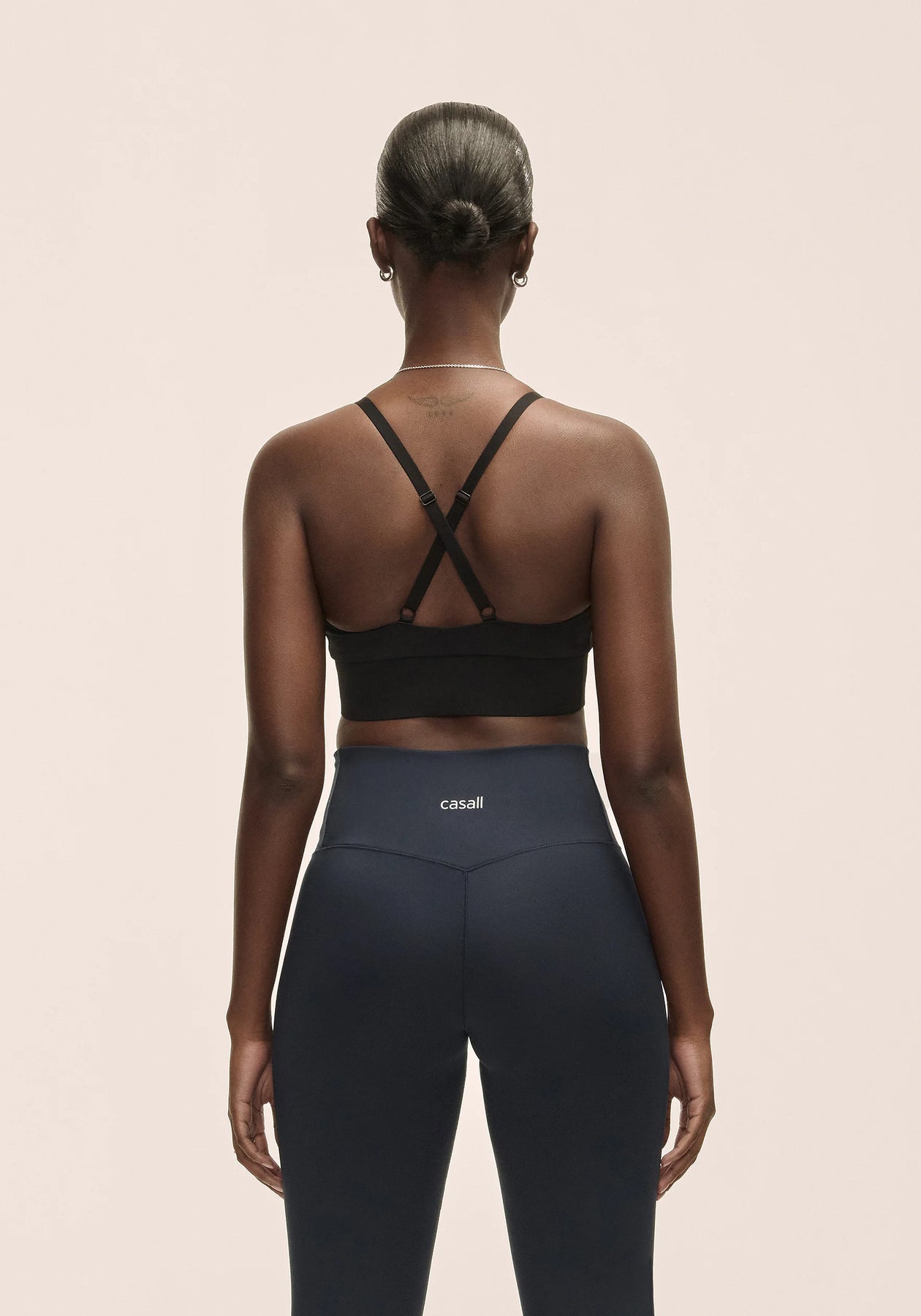 Wrap Sport-bh - Svart