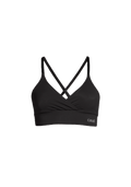 Wrap Sport-bh - Svart