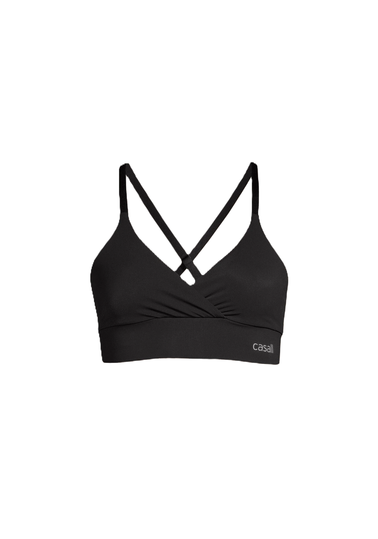 Wrap Sport-bh - Svart
