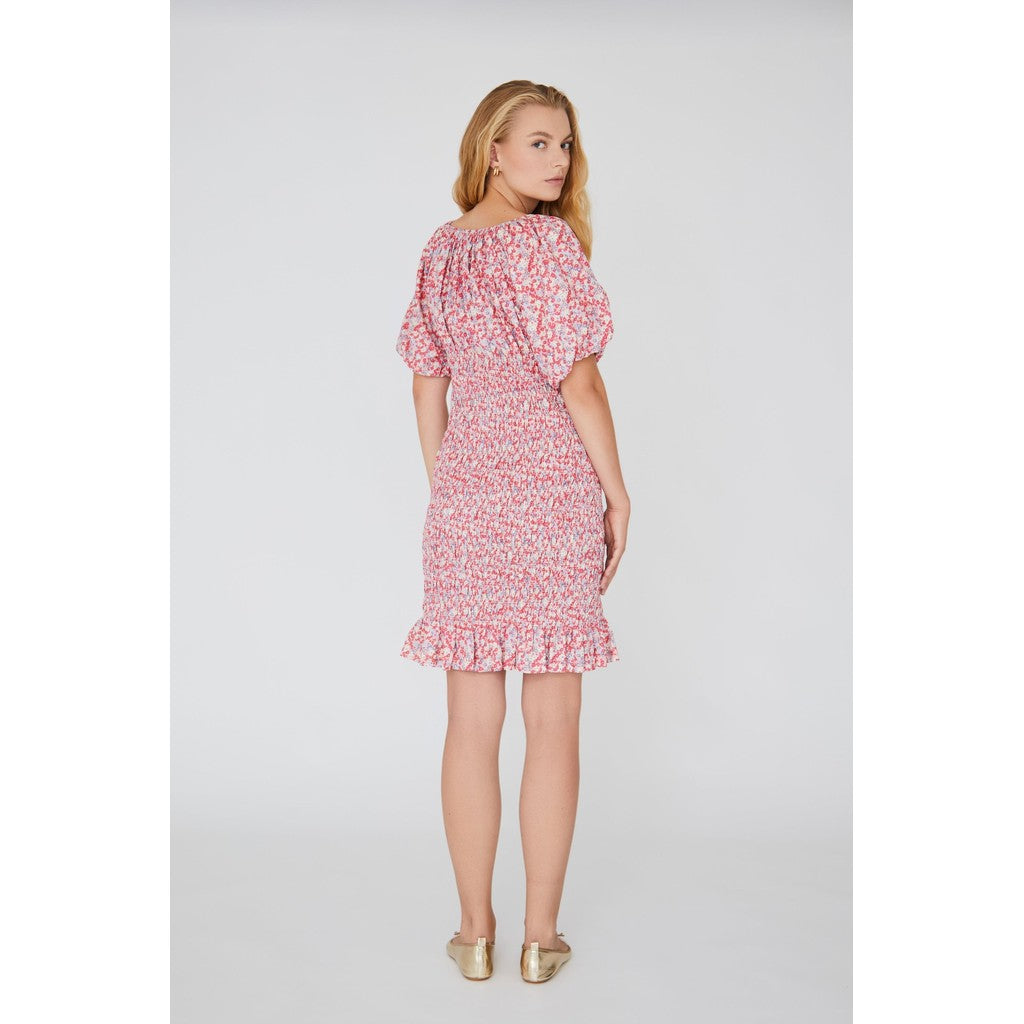 Rina Dress - Pink Print
