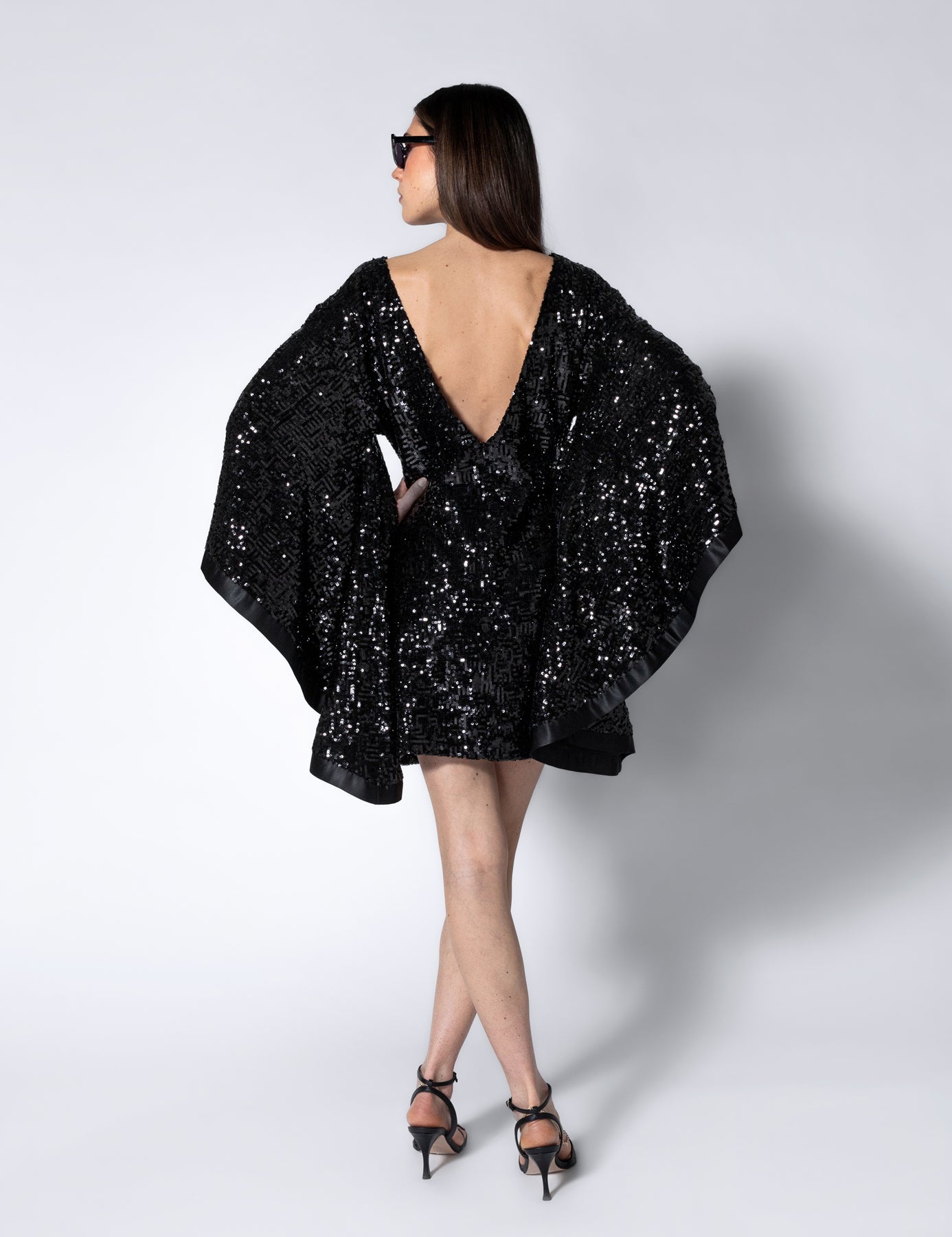 Kimono Dress - Black