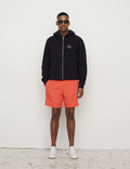 Standard Hoodie Zip Logo Sweat - Black