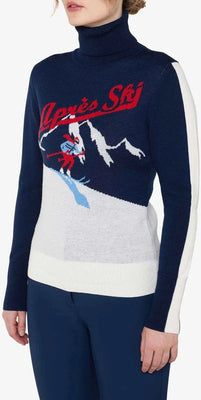 Afterski Sweater Women - Navy Blue