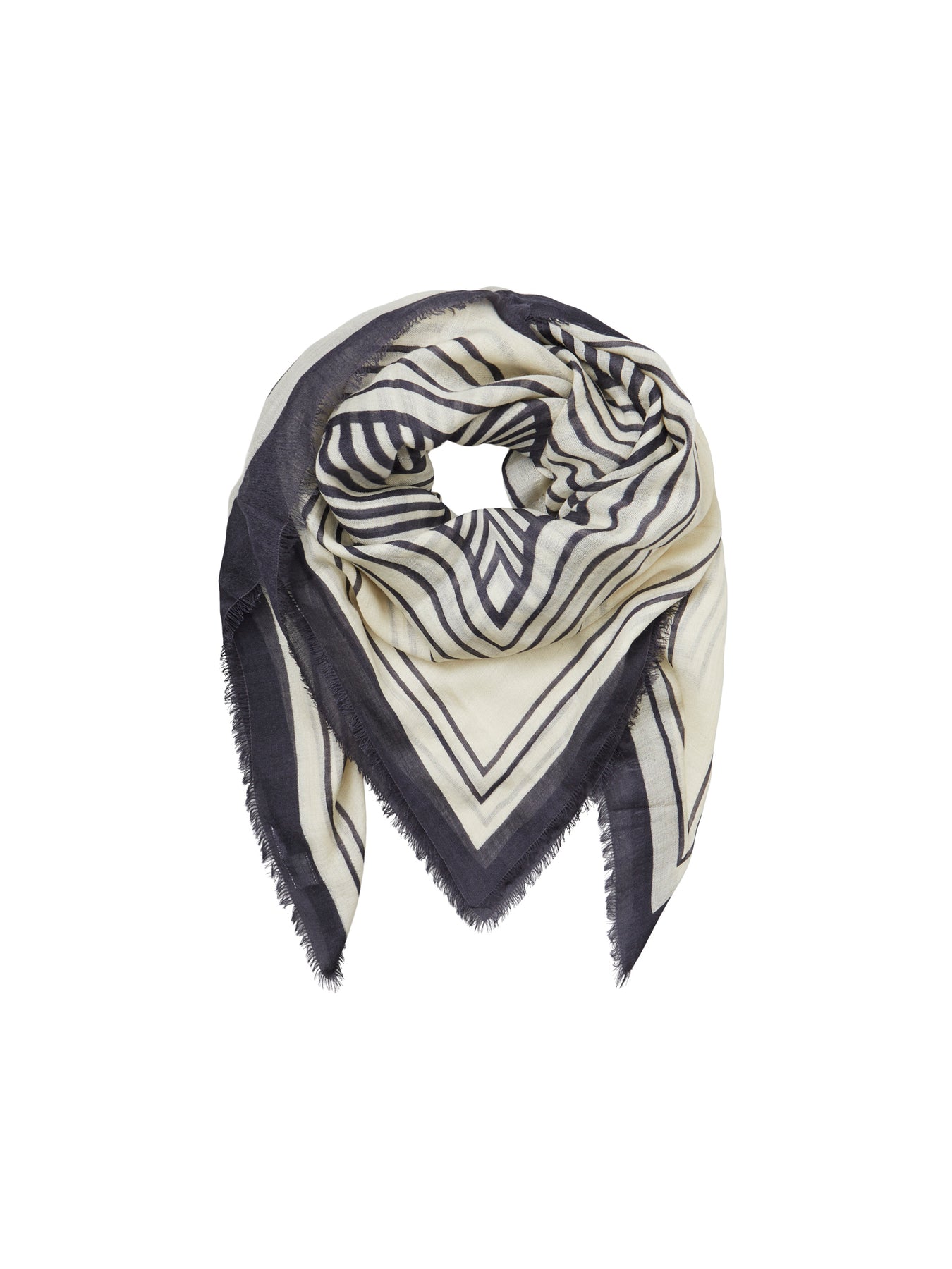 Annie Siw Scarf - Eggnog Off White