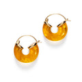 Petit Swell Hoop - Amber
