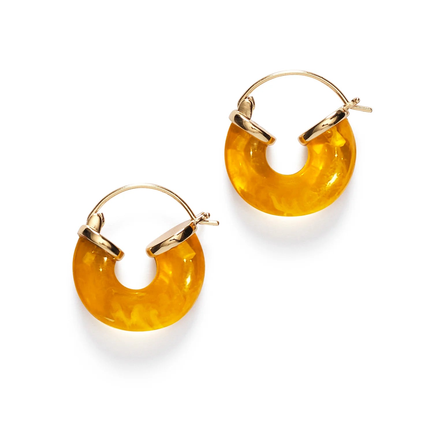 Petit Swell Hoop - Amber