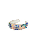 Ivor Beaded Hairbrace - Birch White