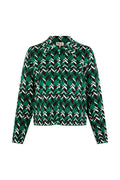 Cassandra - Green Geometric