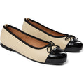 Lucy - Beige/Svart Lack
