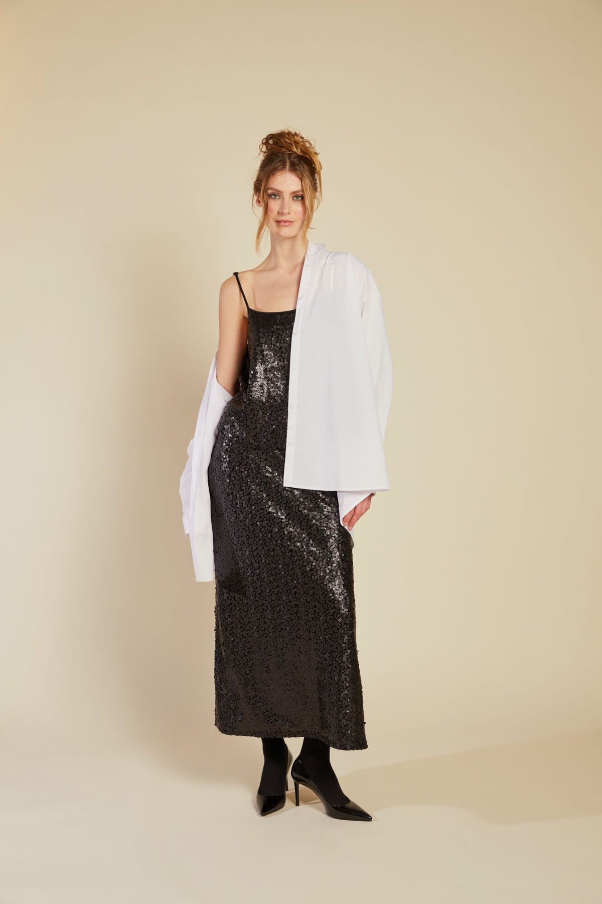 Rikke Sequins Maxikjol