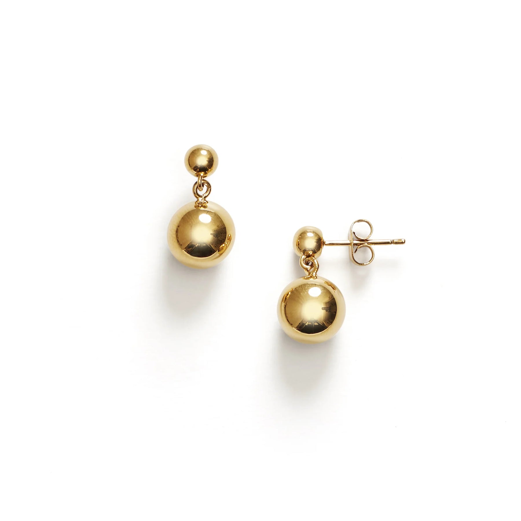 Drop Of Gold Earring - Guld