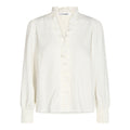 Sueda Frill Shirt - White