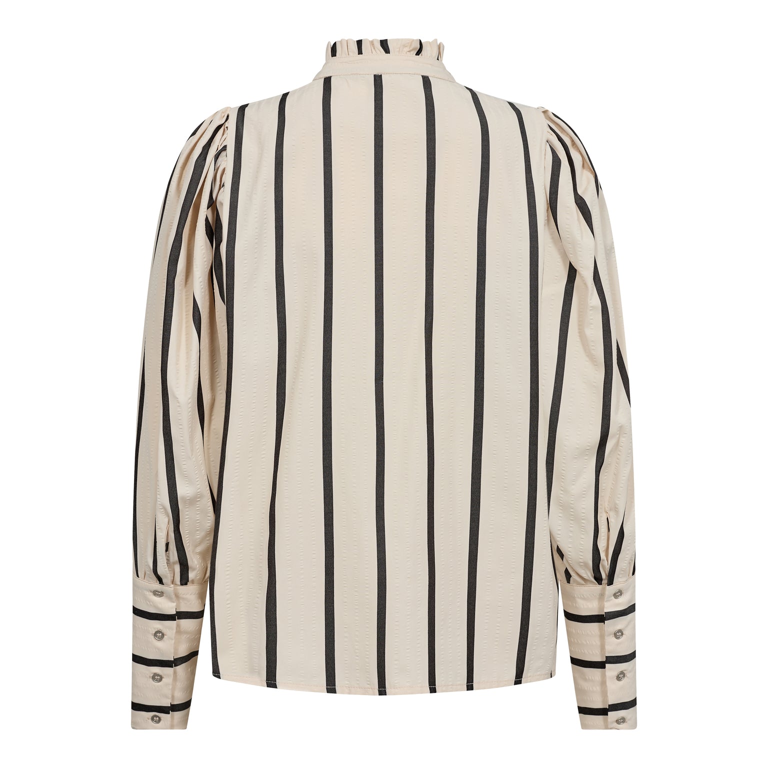 Tessiecc Stripe Puff Shirt - Marciblack